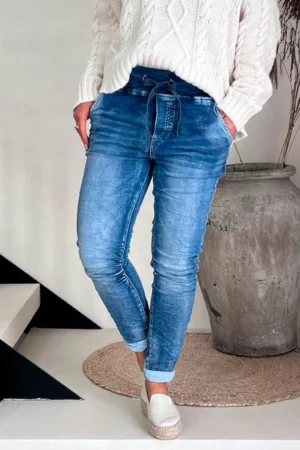 Bypias Perfect Jeans Denim Jogger Mid Wash